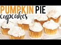 PUMPKIN PIE CUPCAKES | Baking with Meghan