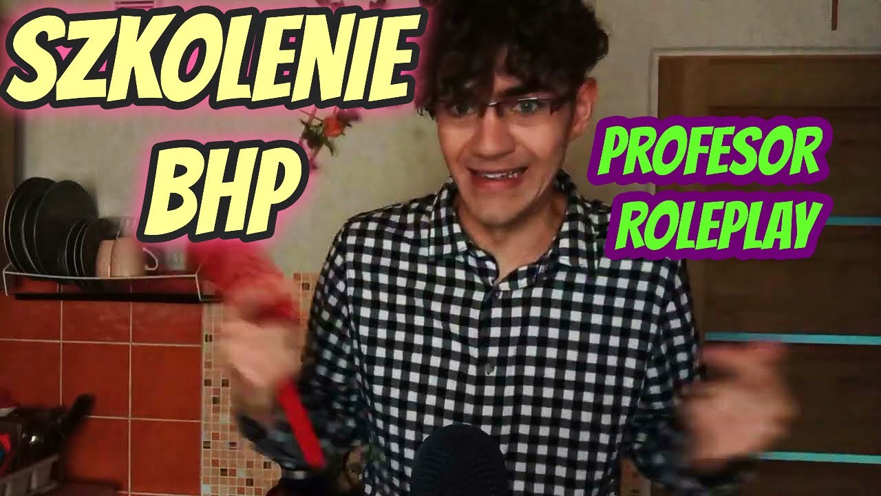 ASMR Wykładowca Przeprowadza Szkolenie BHP - Roleplay po polsku