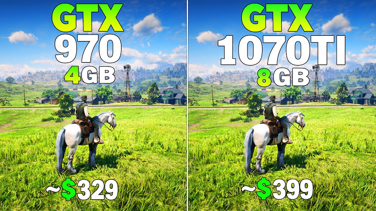 GTX 970 Vs GTX 1070 Tİ - Test in 12 Games
