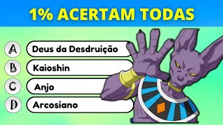 16 Questions About Dragon Ball Super - Medium/Difficult Level | Anime Quiz 05 screenshot 1