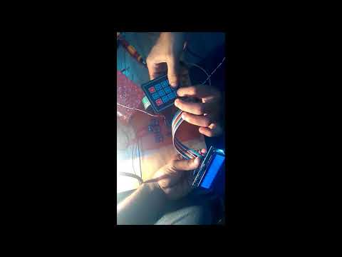 Password Based Circuit Breaker using 8051| Hardware based