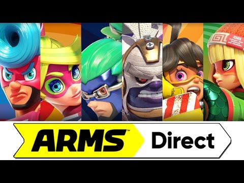 ARMS Direct - Nintendo Direct Presentation 5/17/17!