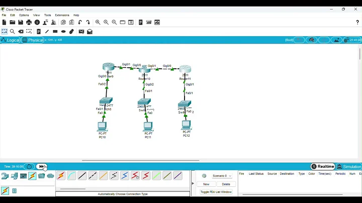 RIP Routing Protocol Configuration in Cisco Packet Tracer | 3 Routers 3 Switches 3 LANs Full Setup