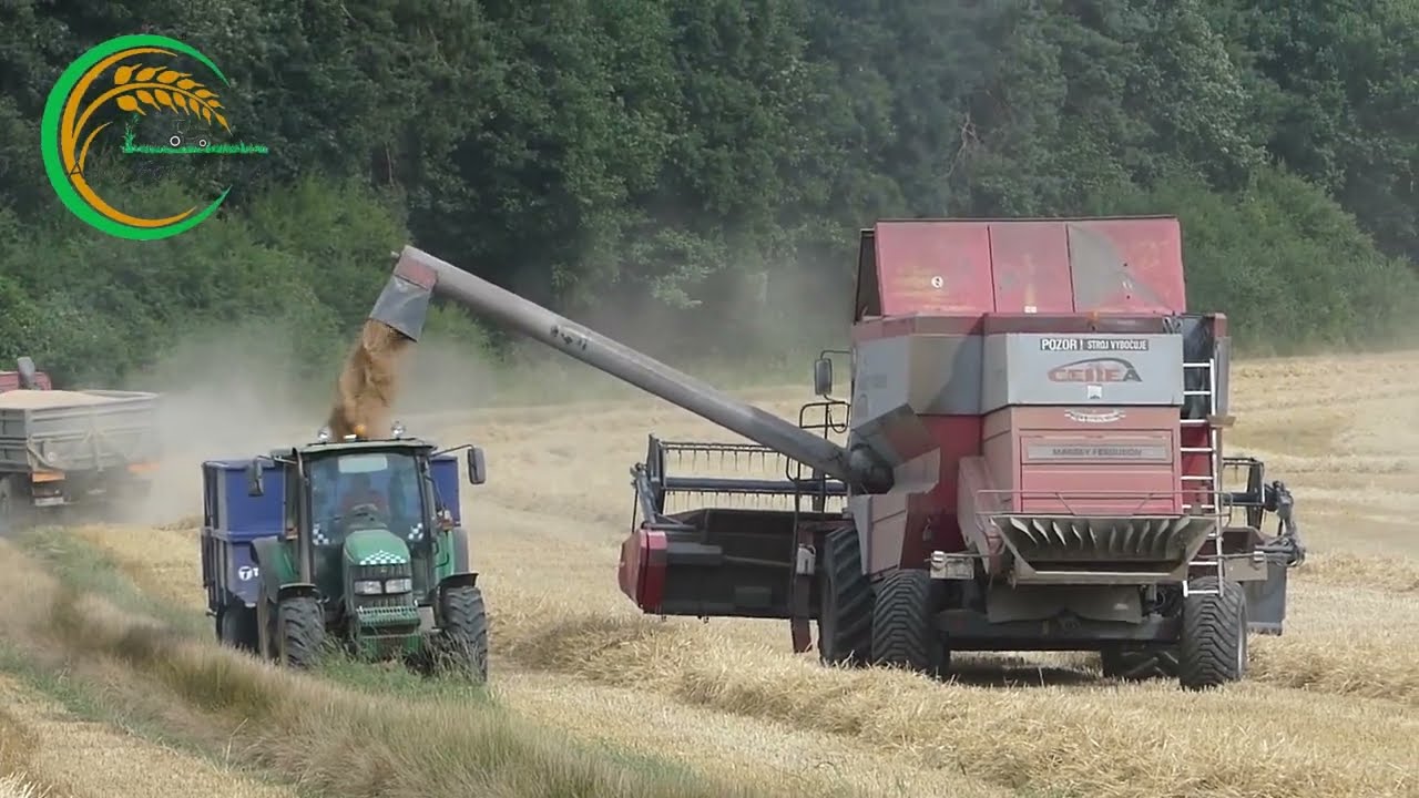 2x John Deere T660 / Claas / Massey Ferguson | 3x JD / Tatra 815 | MVL AGRO Pšenica 2022