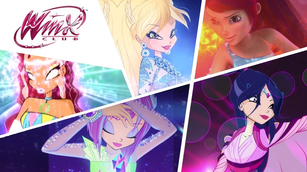 Winx Club Toutes les Transformations jusqu'à l'Onyrix ! (Saison 1