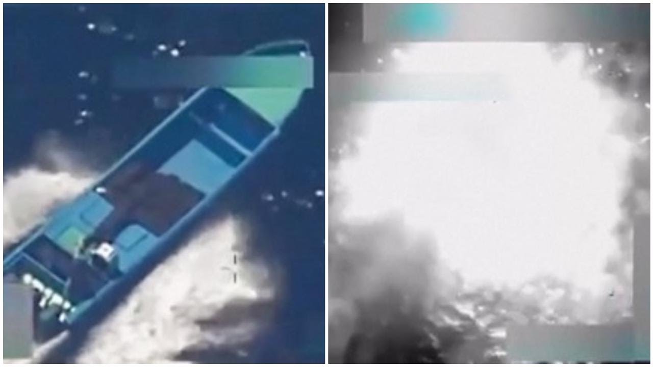 Esplosione In Mare Nel Video Del Raid USA Colpita Barca Dei NARCOS esplosione-in-mare-nel-video-del-raid-usa-colpita-barca-dei-narcos