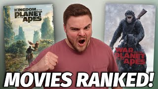 Planet of the Apes Movies Ranked! (w/ Kingdom of the Planet of the Apes)