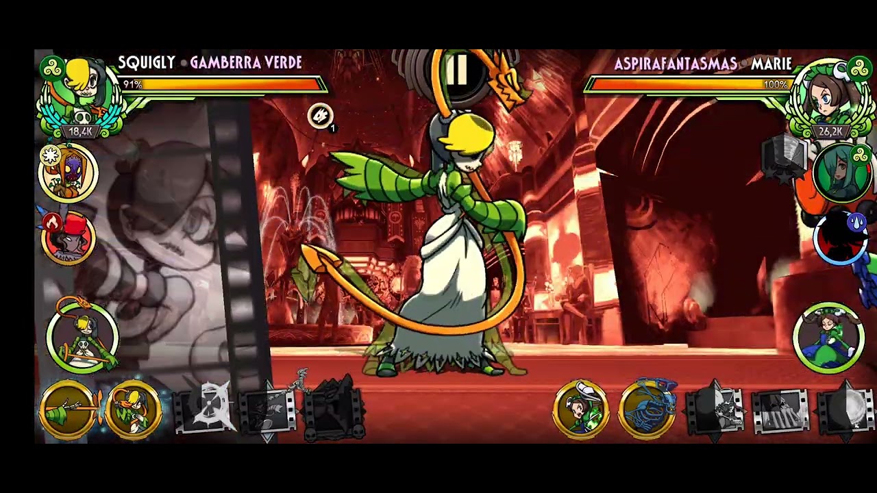 Squigly Gang Green - Skullgirls Mobile