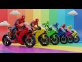 GTA 5 الرجل العنكبوت ينقذ باتمان 😂⚡ | Spider-Man vs Iron Man &amp; Venom | Funny Superhero Gameplay