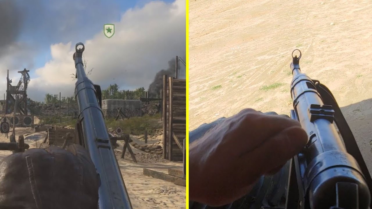 Фанат сравнил реальное оружие с аналогами в Battlefield 5 и Call of Duty WWII — видео