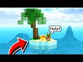 STRANDED ON AN ISLAND IN MINECRAFT! HELP!