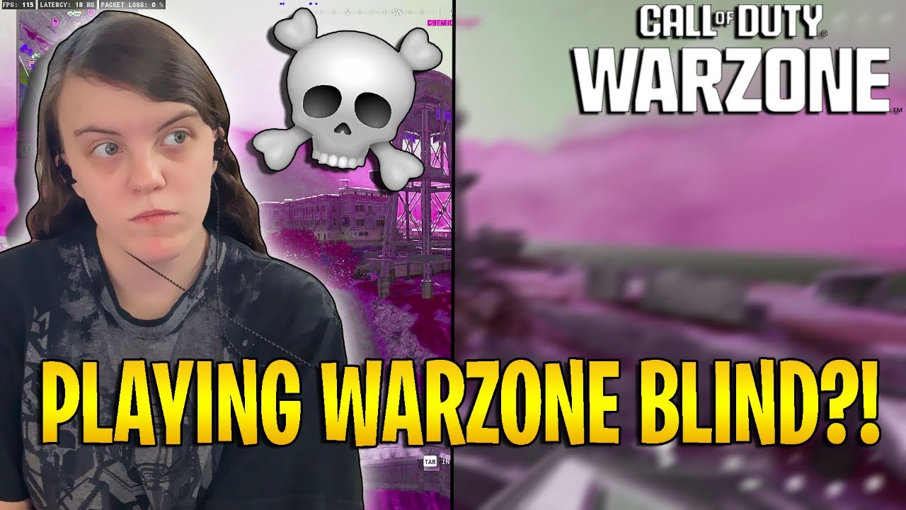 Warzone but I’m BLIND in One Eye 👀
