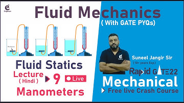 #Lec.9 || Fluid Mechanics || Fluid Static  / Mechanical Crash Course GATE 22 / Rapid GATE / Engenius