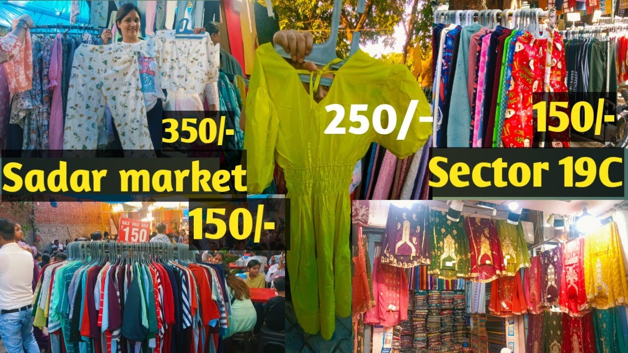 Exploring Sadar Market Sector 19 | Best Budget Shopping Spot in Chandigarh