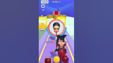 build a queen like barbie #stackball #games #subwaysurfs #mobilegame #kidsgame