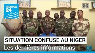 Situation confuse au Niger, les dernières informations • FRANCE 24