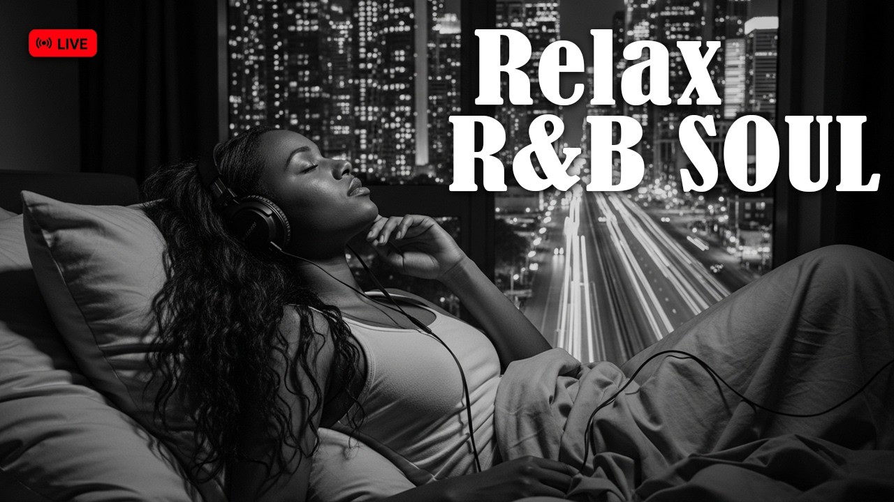 R&B Relax Deep soul🎵 late night music, slow tempo beforebed ballad sleep | LIVE🔴