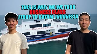 Horizon Fast Ferry Business Class Service (Singapore to Batam) | Ferry Review