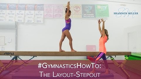#GymnasticsHowTo: Layout Step Out on Beam