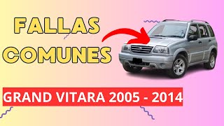 FALLAS COMUNES Suzuki Grand Vitara 2005 - 2014 [ Explicación Completa ]