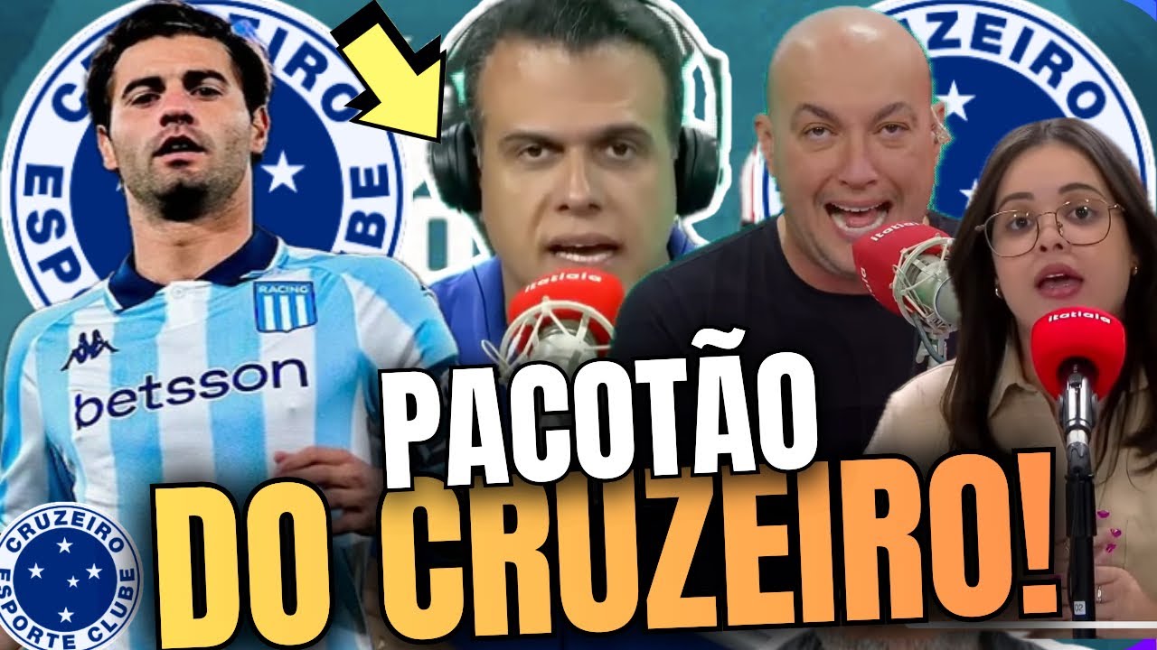 🔵SANTIAGO SOSA NO CRUZEIRO? PACOTÃO DE NOTÍCIAS DO CRUZEIRO COM ITATIAIA ESPORTES AGORAA!