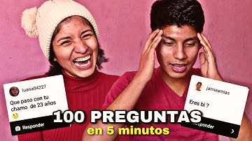 CONTESTAMOS 100 PREGUNTAS EN 5 MINUTOS / 2BRAVOS