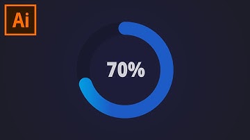 Create a Circular Progress Bar in Adobe Illustrator CC Tutorial