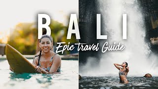 EPIC Bali Travel Diary: Surfing, Hiking, Waterfalls, & Hidden Beaches!