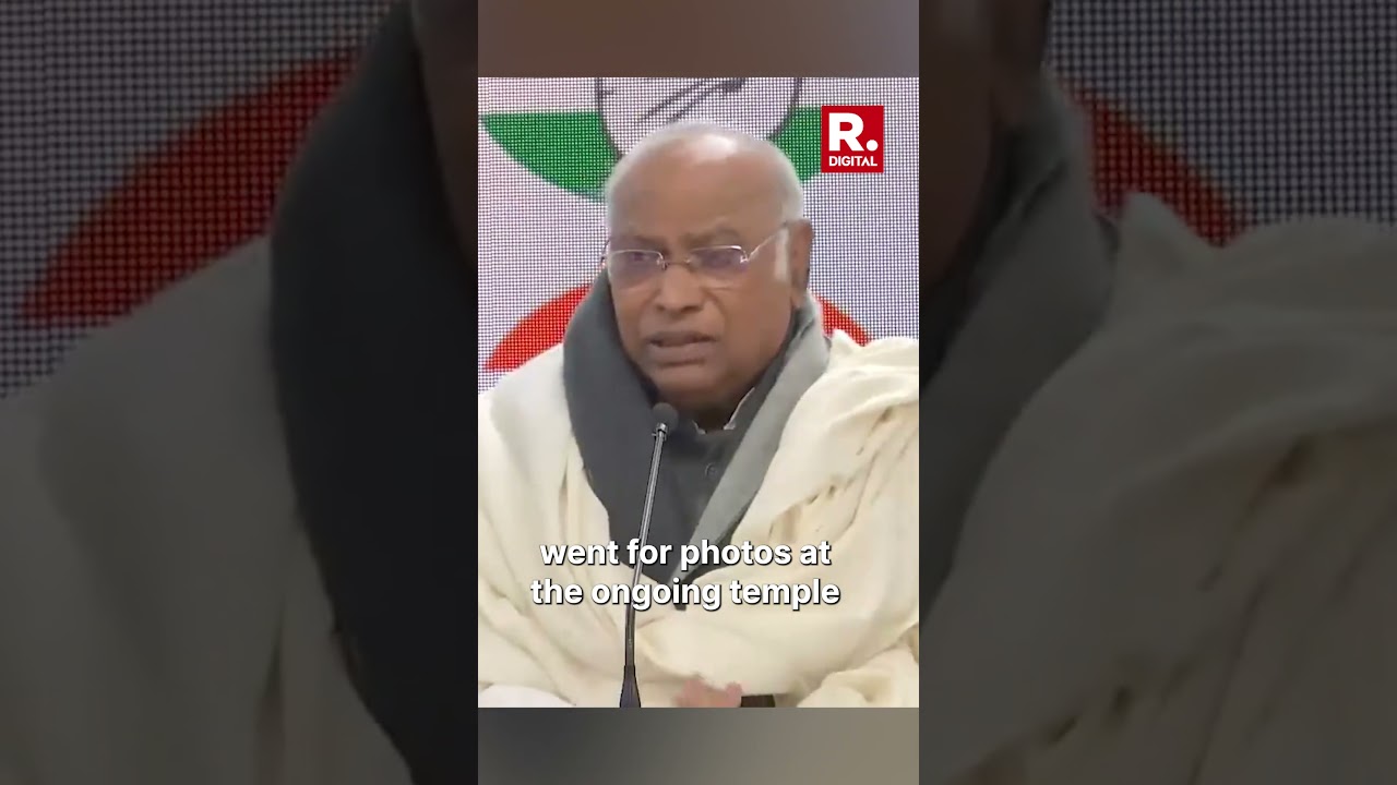 Kharge Slams PM Modi's Response to Manipur Incident: Criticizes Photo Ops Over Action