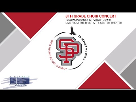 Sauk Prairie Middle School 8th Grade Winter Concert 2022