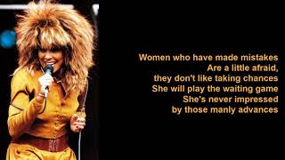 I Don&#39;t Wanna Lose You by Tina Turner (Lyrics)