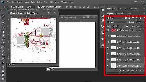 How to Mash Up Templates in Photoshop and PSE
