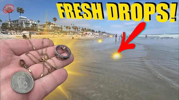 We Found LOST JEWELRY on This Busy CALIFORNIA Beach!