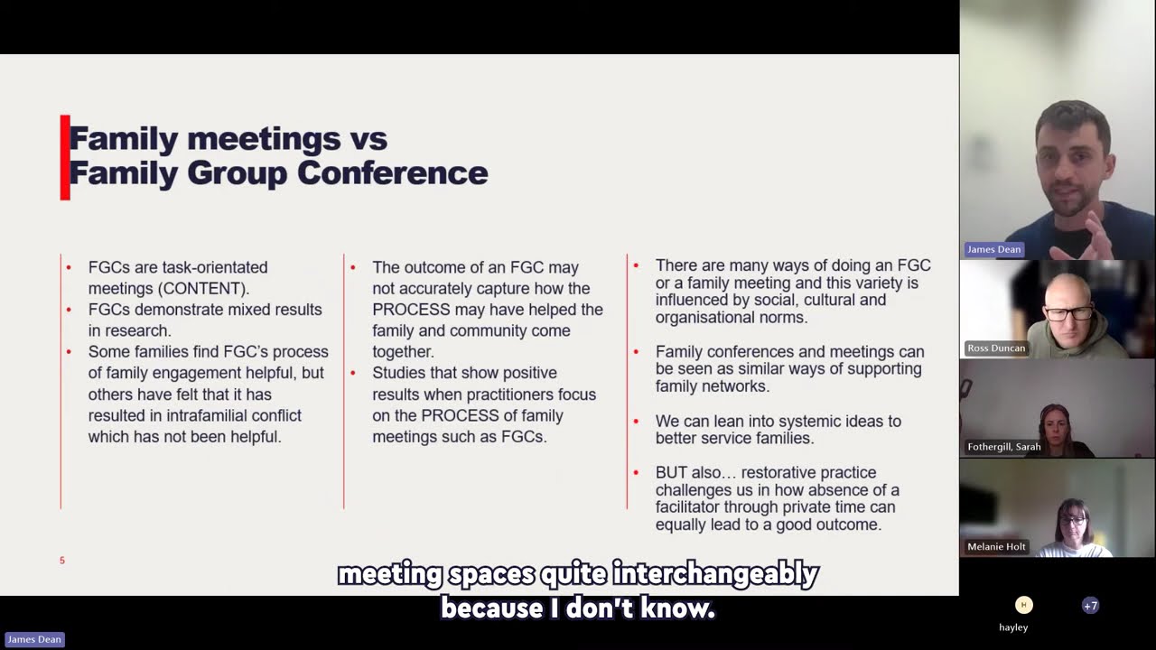 Supporting family networks through family spaces | Frontline Talks