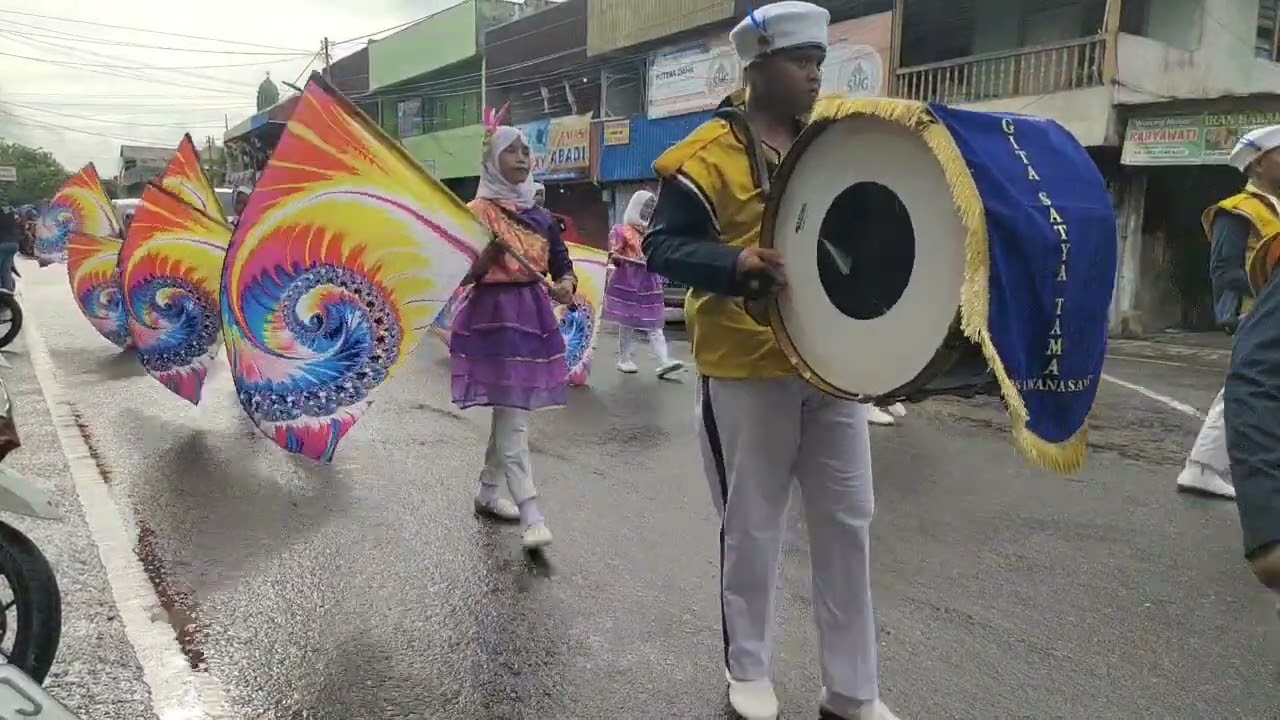 Kirab Drumband DNS Open Competition Ke-XII  PangkalanBun 2025