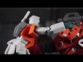 コマ撮り・ストップモーション ガンダムVSズゴック [gundam stop motion ]