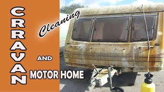 Making Caravans & Motor Homes Super Clean and Shiny