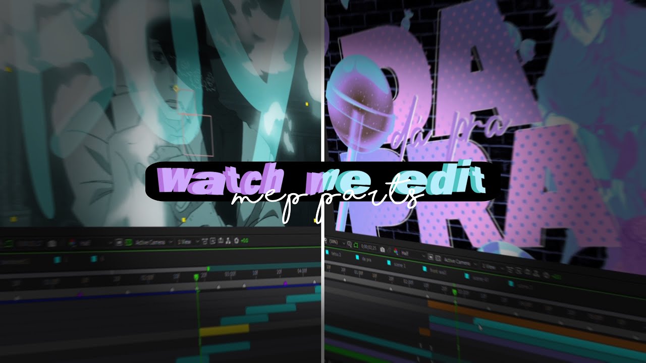 watch me edit | after effects - YouTube