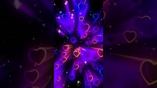 #Background #Hearts #Shorts 💙 Neon Hearts 💓 Love 💗 Heart Background 💜 @Futazhor