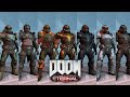 Doom Eternal - Slayer Armor Skins and how to get them! - Cinematic Showcase