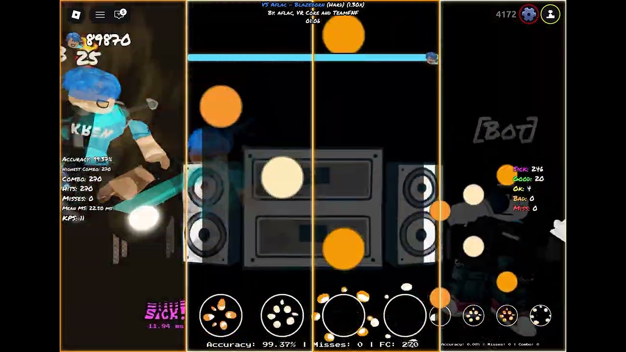 Blazeborn (1.30x) FC on Mobile [(99.23% accuracy)]