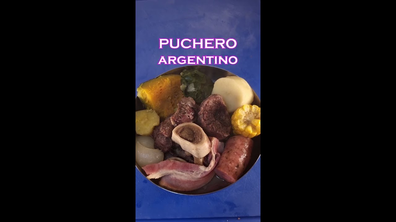 Receta de PUCHERO ARGENTINO | te la enseño en 1 minuto | Rayredok #83 -  YouTube