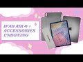 🌸 iPad Air 4 2020 unboxing | Goojodoq 12th gen pen + accessories unboxing 🌸