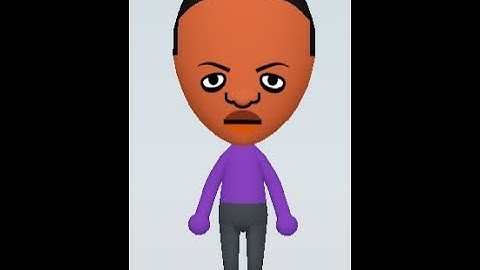 Nintendo CPU Wii/Switch Mii Character: Theo Mii