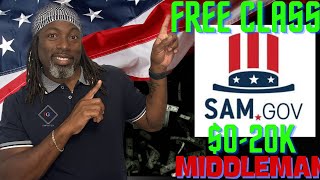 Free Middle Man Class for Beginners | From no Idea-10k/mo in Federal Government Contracting !