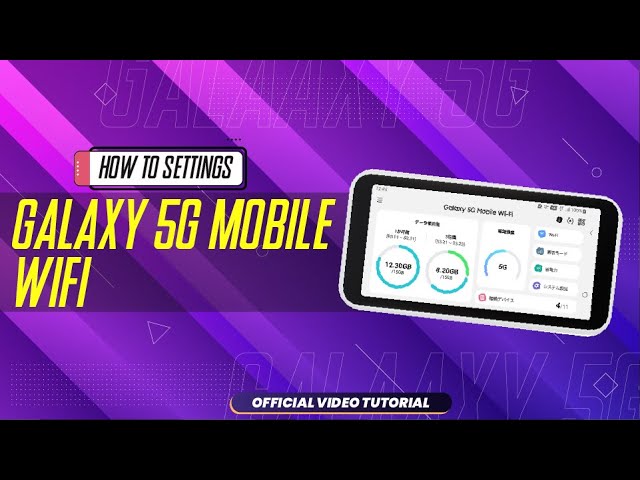 Samsung Galaxy 5G Mobile WiFi   YouTube