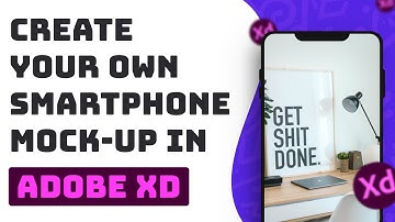 EASIEST way to create SMARTPHONE Mockup using Adobe XD