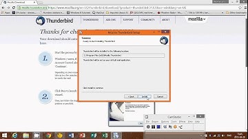 Windows 8.1 How to install Mozilla Thunderbird email client for POP email accounts