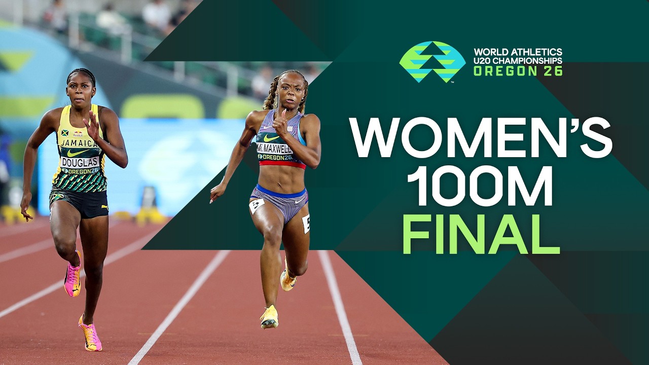 Full 100m Women Final | World U20 Championships Oregon 26