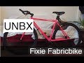 Unboxing du fixie fabricbike de chez santafixie